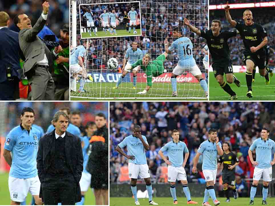 Semua Menulis Wigan Kalah... dan Tekuk Manchester City 1-0